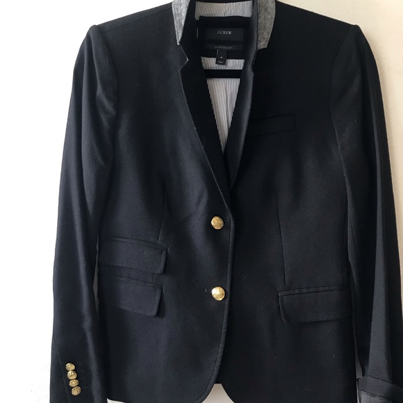 J. Crew black schoolboy blazer jacket style 05157 - Picture 9 of 11